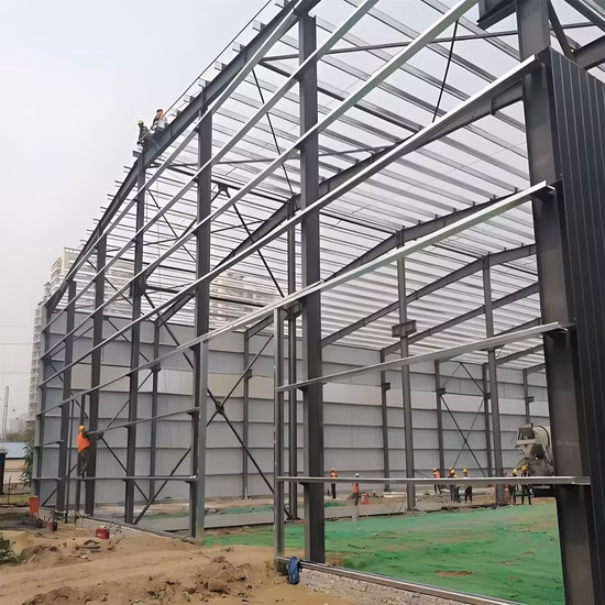 Auto Accessory Black-Coated Paint Part Steel Frame Structure for Heavy Truck