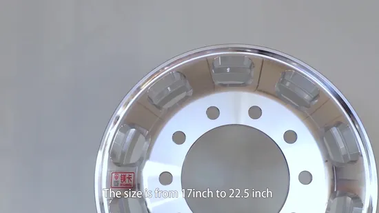 22.5 x 8.25 Super Quality of Forged Alloy Truck Wheels