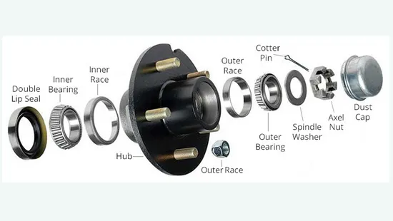 AB Tools Replacement 50mm Plastic Wheel Hub Cap